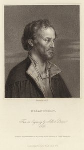 Melancthon - saksalainen uskonpuhdistaja ja Martin Lutherin yhteistyökumppani (1497 1560) tekijältä Albrecht Dürer