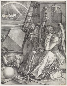 Melencolia I (Melankolia) tekijältä Albrecht Dürer