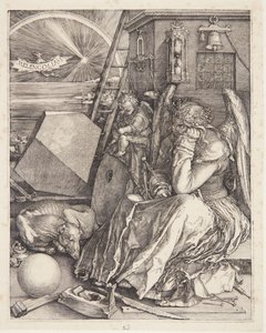 Melankolia I tekijältä Albrecht Dürer
