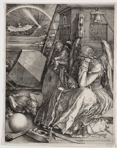 Melankolia I tekijältä Albrecht Dürer