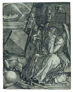 Melencolia I tekijältä Albrecht Dürer