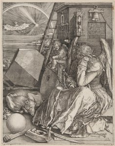 Melencolia I tekijältä Albrecht Dürer