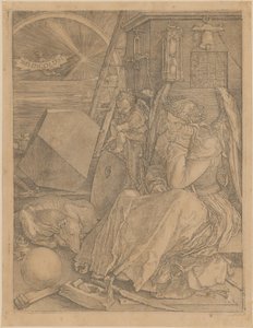 Melencolia I tekijältä Albrecht Dürer