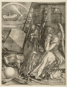 Melencolia I, 1514 tekijältä Albrecht Dürer