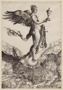 Nemesis (Suuri onni) tekijältä Albrecht Dürer