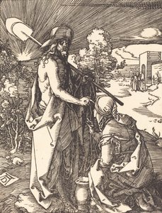 Noli Me Tangere, luultavasti n. 15091510. tekijältä Albrecht Dürer