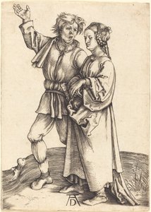 Talonpoika ja hänen vaimonsa tekijältä Albrecht Dürer