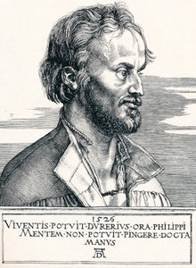 Philip Melanchthon, 1526 1906. tekijältä Albrecht Dürer