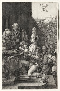 Pilatus pesee kätensä tekijältä Albrecht Dürer