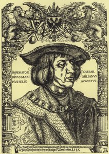 Keisari Maximilianin muotokuva tekijältä Albrecht Dürer