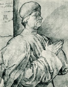 Rukoileva luovuttaja tekijältä Albrecht Dürer