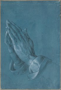 Rukoilevat kädet, 1508 tekijältä Albrecht Dürer