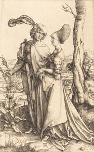 Promenade, c. 1497. tekijältä Albrecht Dürer