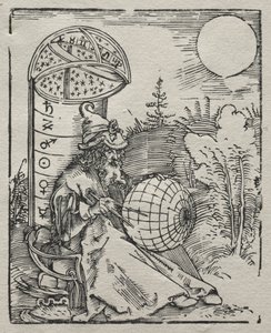 Ptolemaeus mit dem Himmelsglobus, 1504 tekijältä Albrecht Dürer