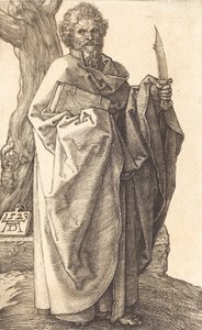 Pyhä Bartolomeus, 1523. tekijältä Albrecht Dürer
