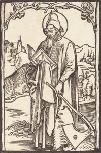 Pyhä Mattias, n. 1500. tekijältä Albrecht Dürer