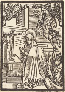 Pyhä Odilia tekijältä Albrecht Dürer