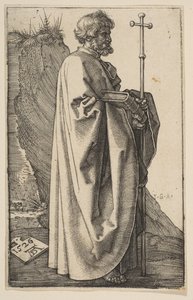 Saint Philip, 15231526. tekijältä Albrecht Dürer