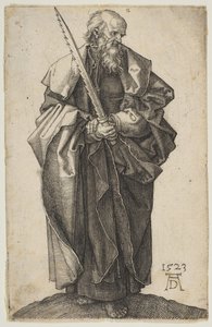 Pyhä Simon, 1523. tekijältä Albrecht Dürer
