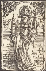 Saint Wolfgang, n. 1500. tekijältä Albrecht Dürer