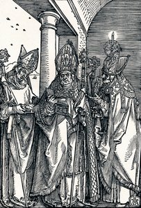 Pyhät Nikolaus, Ulrich ja Erasmus, 1508 1906. tekijältä Albrecht Dürer