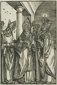 Pyhät Nikolaus, Ulrich ja Erasmus tekijältä Albrecht Dürer