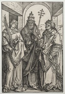 Pyhät Stefanus, Sixtus ja Laurence tekijältä Albrecht Dürer