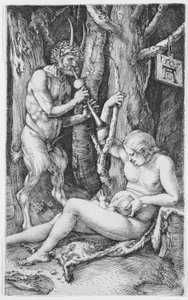 Satyr perhe tekijältä Albrecht Dürer
