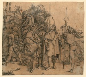 Kuusi sotilasta tekijältä Albrecht Dürer