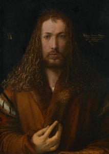 Omakuva turkisreunaisessa viitassa tekijältä Albrecht Dürer