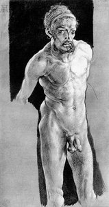 Omakuva alastonkuvassa, c1507, 1936