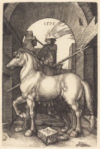 Pieni hevonen, 1505. tekijältä Albrecht Dürer