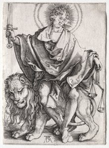 Vanhurskauden poika, n. 1500. tekijältä Albrecht Dürer