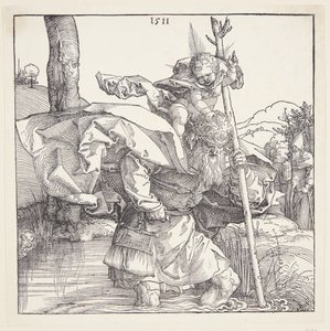 Pyhä Kristofer tekijältä Albrecht Dürer