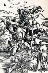 Pyhä Kristofer, 1500 1906 tekijältä Albrecht Dürer