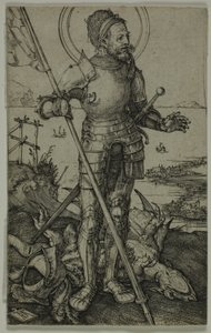 St. George jalkaisin tekijältä Albrecht Dürer