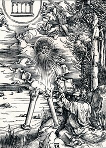 St John Devouring the Book, 1498 1906 tekijältä Albrecht Dürer