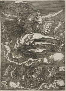 Enkelin levittämä sudarium tekijältä Albrecht Dürer