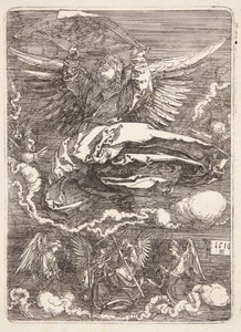 Enkelin levittämä sudarium tekijältä Albrecht Dürer