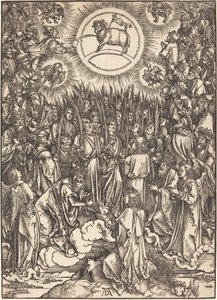 Karitsan palvonta tekijältä Albrecht Dürer