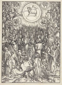 Karitsan palvonta tekijältä Albrecht Dürer