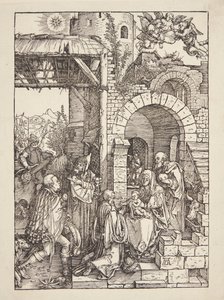 Maagien palvonta tekijältä Albrecht Dürer
