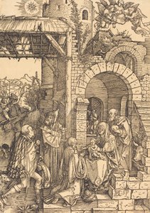 The Adoration of the Magi, n. 15011503. tekijältä Albrecht Dürer