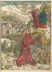 Enkeli, jolla on pohjattoman kuilun avain tekijältä Albrecht Dürer