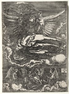 Enkeli Sudariumin kanssa tekijältä Albrecht Dürer