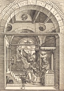 Ilmestys, n. 15021504. tekijältä Albrecht Dürer