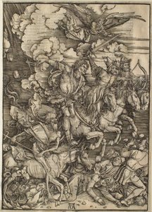 Ilmestyskirja: Neljä ratsastajaa tekijältä Albrecht Dürer