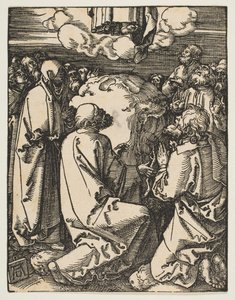 The Ascension, kirjasta The Small Passion, n. 1510. tekijältä Albrecht Dürer