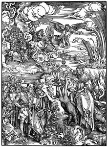 Babylonian huora, 1498, 1936. tekijältä Albrecht Dürer