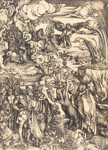 Babylonian huora, luultavasti n. 14961498. tekijältä Albrecht Dürer